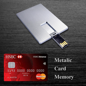 메탈카드형 USB메모리-CA105 : 2.0 (4G~256G) / 3.0 (16G~256G)